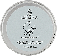 Натуральный содовый дезодорант "Soft" - Ptichkin Sad (мини) — фото N2