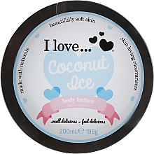 Парфумерія, косметика Масло для тіла - I Love... Coconut Ice Body Butter