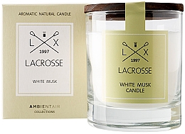 Духи, Парфюмерия, косметика Ароматическая свеча - Ambientair Lacrosse White Musk Candle