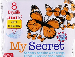 Прокладки гігієнічні "Dry Silk Super" - My Secret — фото N1