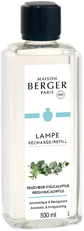Maison Berger Fresh Eucalyptus - Аромат для лампы (сменный блок) — фото N1