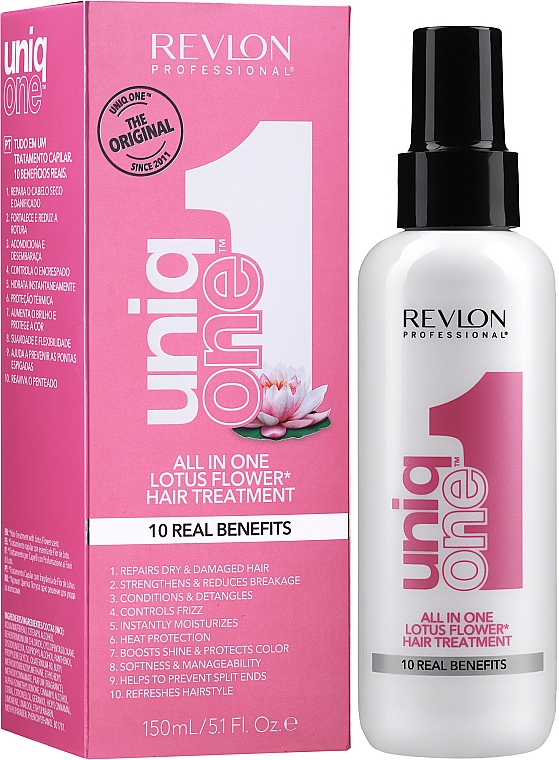 Маска-спрей для волос - Revlon Professional Uniq One All in one Hair Treatment Lotus Flower 10 Real Benefits