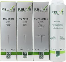 Парфумерія, косметика Набір - Green Light Relive Scalp Wellness (sh/250ml + fluid/150ml + lotion/2x125ml)