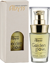 Ліфтинг-крем для повік з біо-золотом - Spa Abyss Golden Glow Eye Lift Repair Cream  — фото N2