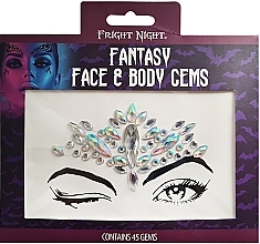 Духи, Парфюмерия, косметика Стразы для лица и тела, 45 шт. - Ardell Fantasy Face & Body Gems 065 Fright Fight