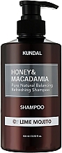 Парфумерія, косметика Шампунь "Lime Mohito" - Kundal Honey & Macadamia Shampoo