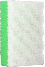 Духи, Парфюмерия, косметика Губка для тела массажная, зеленая - Sanel Balance Prostokat