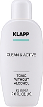 Тоник безалкогольный - Klapp Clean & Active Tonic without Alcohol — фото N1