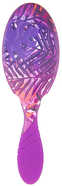 Расческа для волос - Wet Brush Pro Detangler Neon Summer Tropics Purple — фото N2