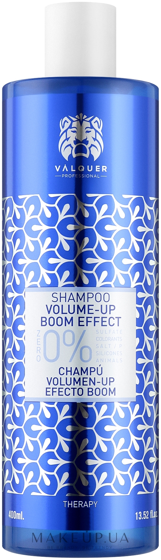 Шампунь для объема волос - Valquer Shampoo Volume-Up Boom Effect — фото 400ml