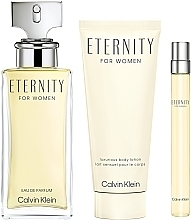 Calvin Klein Eternity For Woman - Набір (edp/100ml + b/lot/100ml + edp/10ml) — фото N1