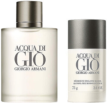 Giorgio Armani Acqua Di Gio Pour Homme - Набор (edt/50ml + deo/75g) — фото N2