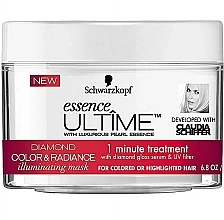 Парфумерія, косметика Маска для фарбованого і мелірованого волосся - Essence Ultime Diamond Color Mask