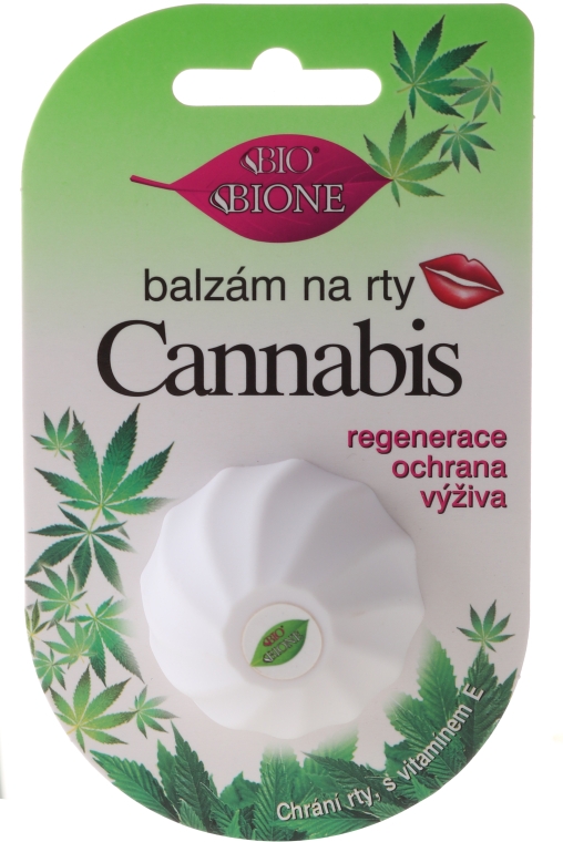 Бальзам для губ с маслом конопли и витамином Е - Bione Cosmetics Cannabis Vitamin E