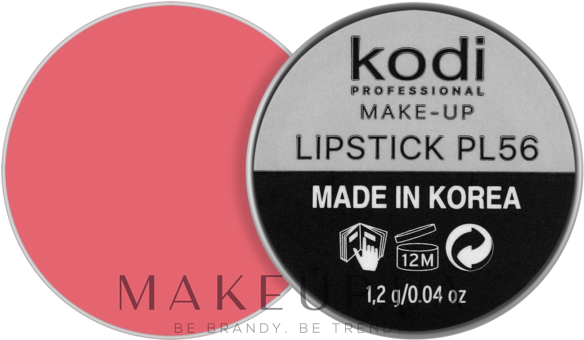 Помада для губ в рефилах, диаметр 26 мм - Kodi Professional Lipstick Color PL — фото PL36