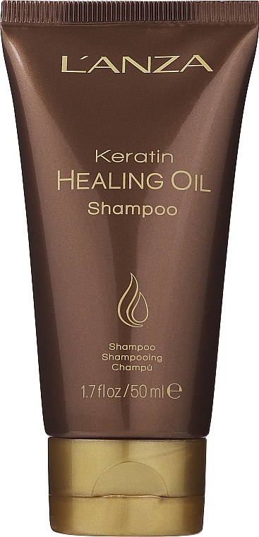 УЦІНКА Шампунь для сяйва волосся - L'Anza Keratin Healing Oil Lustrous Shampoo * — фото N1