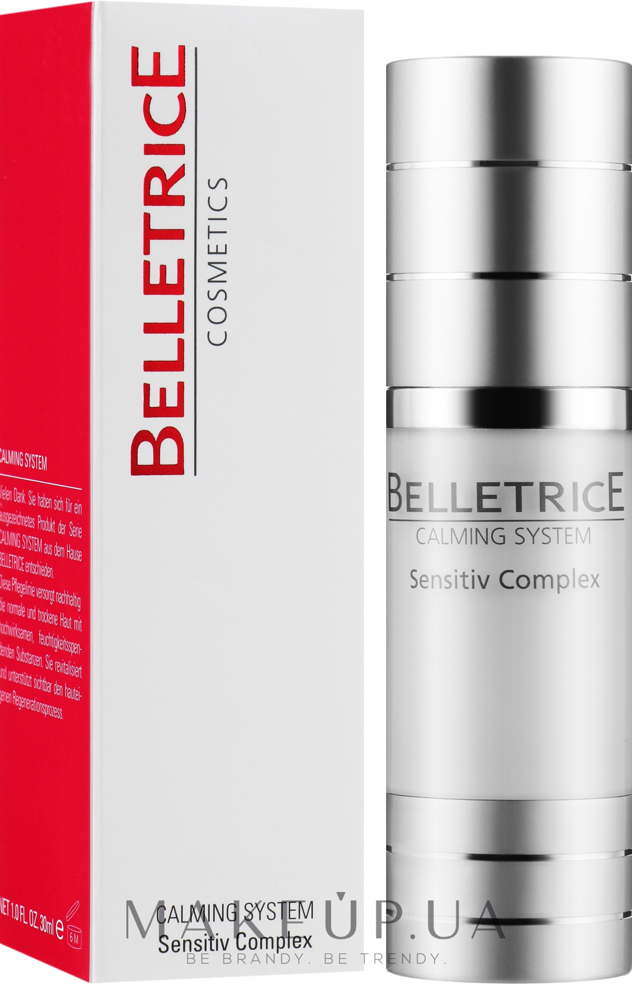 Комплекс для чувствительной кожи лица - Belletrice Calming System Sensitiv Complex — фото 30ml
