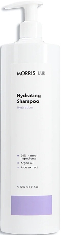 Зволожувальний шампунь для волосся - Morris Hair Hydrating Shampoo — фото N2