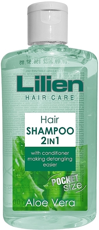 Шампунь-кондиціонер "Алое вера" - Lilien Hair Shampoo Aloe Vera — фото N1