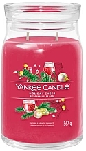 Ароматична свічка в банці "Holiday Cheer", 2 ґноти - Yankee Candle Singnature — фото N1