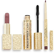 Набір - Revolution PRO Eye & Lip Set Seclusion (lipstick/3.2g + lip/pen/1g + mascara/8ml) — фото N2