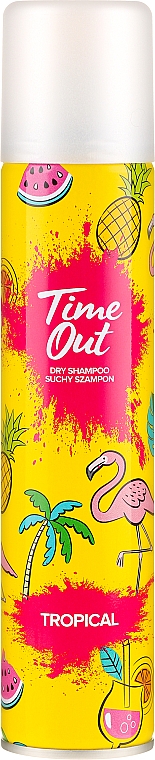 Сухий шампунь для волосся - Time Out Dry Shampoo Tropical — фото N3