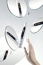 Электрическая зубная щетка Oclean X10 Grey - Oclean X10 Electric Toothbrush Grey — фото N14