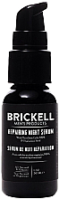 Духи, Парфюмерия, косметика Восстанавливающая ночная сыворотка для лица - Brickell Men's Products Repairing Night Serum