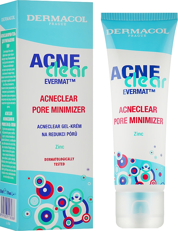 Звужуючий пори гель-крем - Dermacol AcneClear Pore Minimizer — фото N2