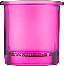 Парфумерія, косметика Підсвічник для вотивної свічки - Yankee Candle POP Pink Tealight Votive Holder