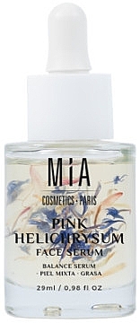 Сироватка для обличчя "Рожевий безсмертник" - Mia Cosmetics Paris Pink Helichrysum Face Serum — фото N1