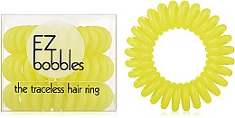 Резинка для волосся, жовта - EZ Bobbles — фото N1