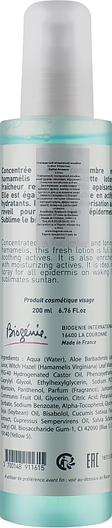 Освежающий витаминный лосьон для лица - Biogenie Lotion Vitaminee Rafraichissante — фото N2