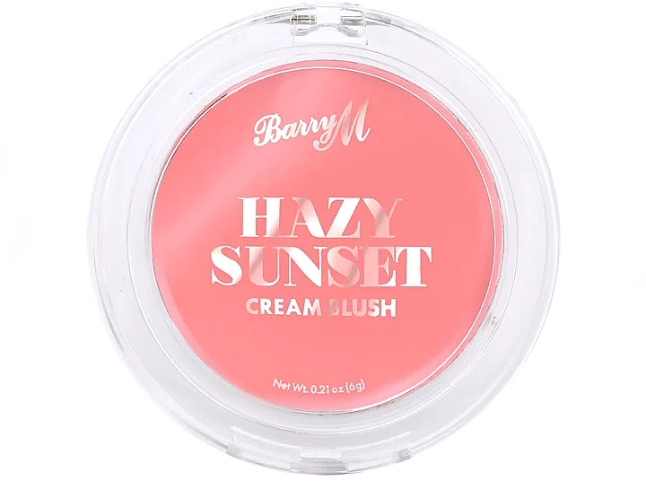 Рум'яна для обличчя - Barry M Hazy Sunset Cream Blush — фото N1