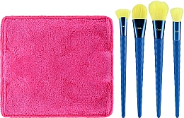 Набір пензликів для макіяжу - Real Techniques Prism Glo Face Brush Set Luxe Glow — фото N2