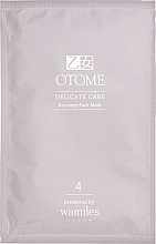 Маска для чутливої шкіри обличчя  - Otome Delicate Care Recovery Face Mask — фото N2
