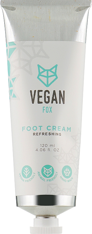 Крем для ног освежающий - Vegan Fox Refreshing Foot Cream — фото N1