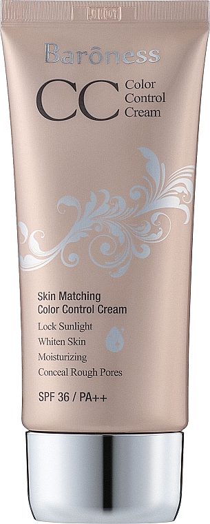 CC крем - Beauadd Baroness Skin Matching Color Control Cream SPF36+ PA++