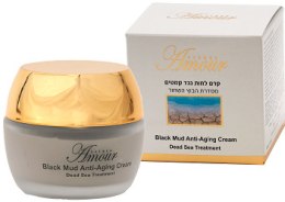 Парфумерія, косметика Грязьовий антивіковий крем для обличчя - Shemen Amour Black Mud Anti Aging Cream