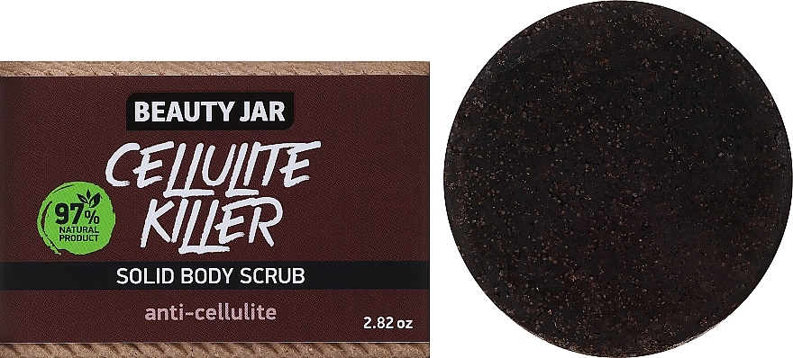 Скраб для тела - Beauty Jar Cellulite Killer Solid Body Scrub — фото N1