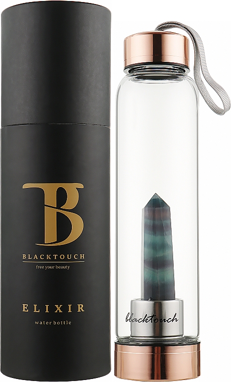 Бутылка для воды с кристаллом флюорита - BlackTouch Elixir — фото N1