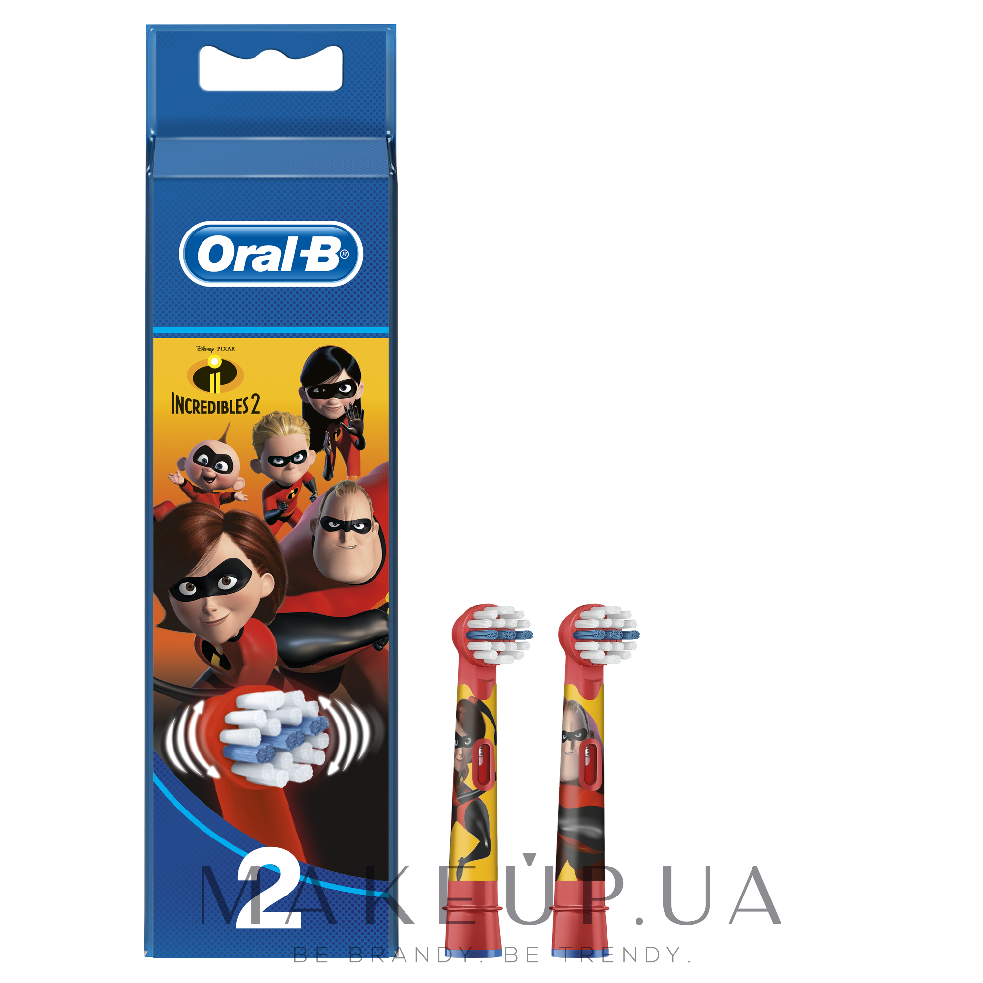 Насадки к электрической зубной щетке - Oral-B Stage Power/EB10 Incredibles — фото 2шт