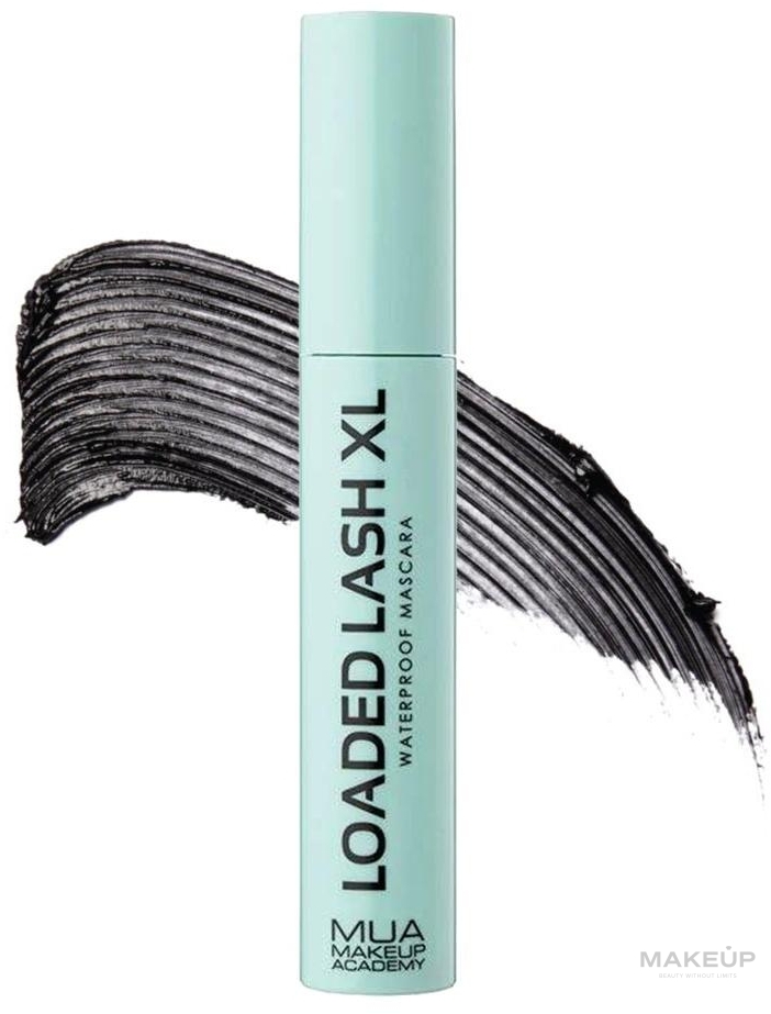 Туш для вій - MUA Loaded Lash XL Waterproof Mascara — фото Black