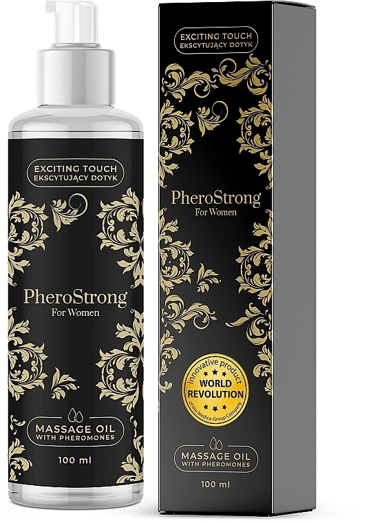 PheroStrong For Women - Масажна олія — фото N1