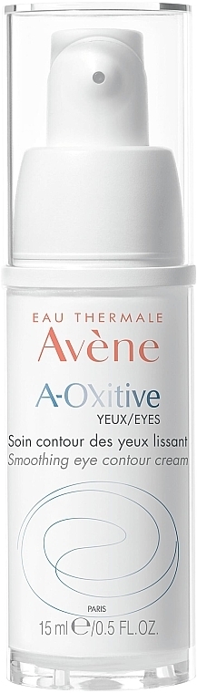 Антивозрастной крем для кожи вокруг глаз - Avene A-Oxitive Smoothing Eye Contour Cream — фото N1