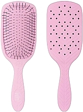 Щітка для волосся - Wet Brush Go Green Biodegradeable Paddle Detangler Pink — фото N2