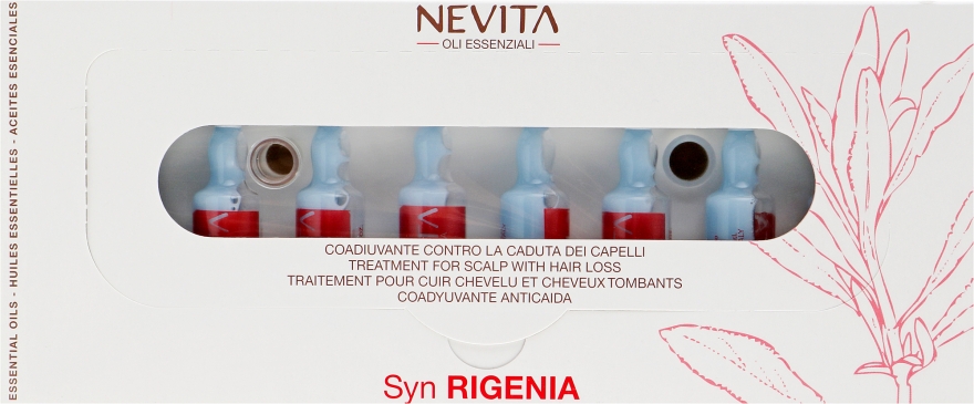 Ампулы против выпадения волос - Nevitaly Nevita Rigenia Ampoule