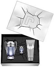 Духи, Парфюмерия, косметика Paco Rabanne Invictus - Набор (edt/100 ml + edt/5 ml + shm/100 ml)