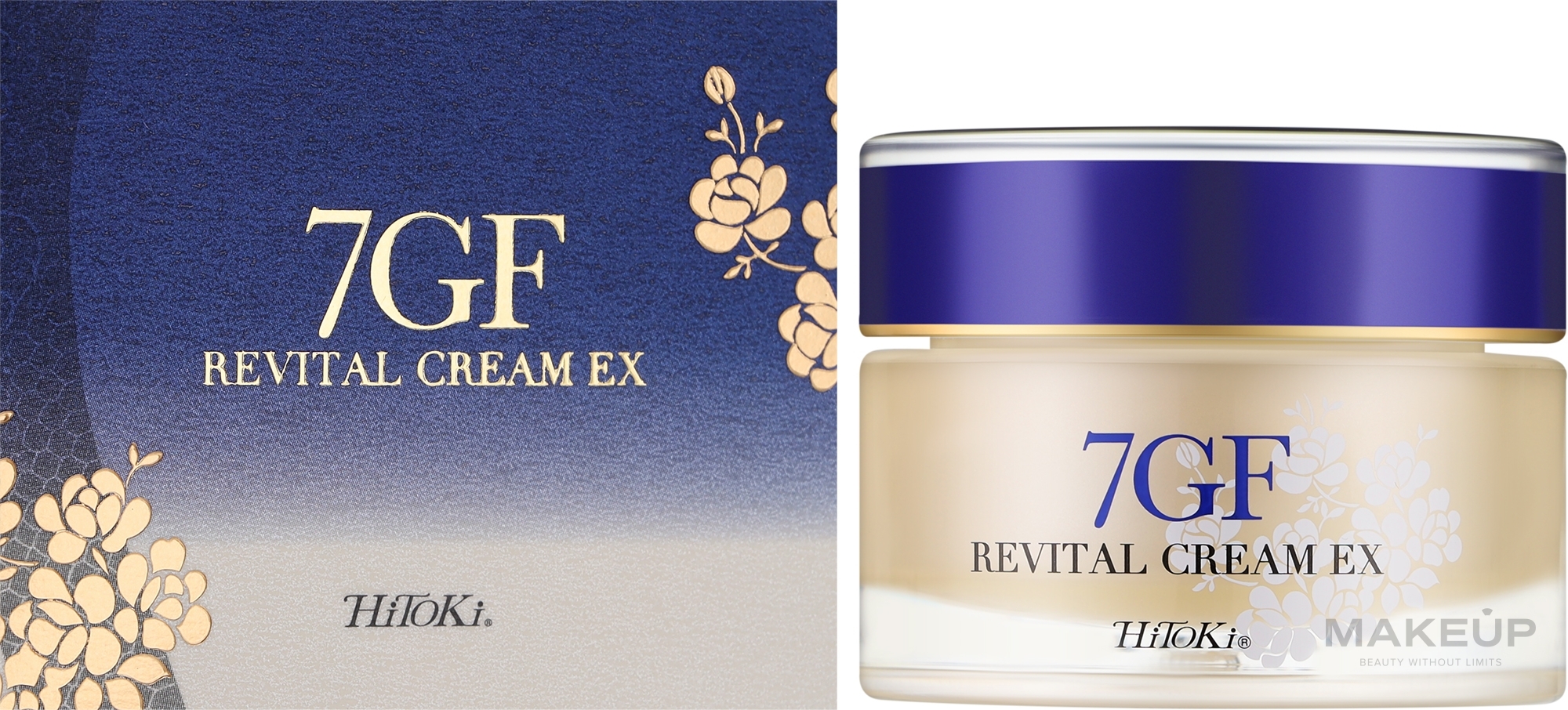 Восстанавливающий крем для лица - Hitoki 7GF Revital Cream EX  — фото 50g