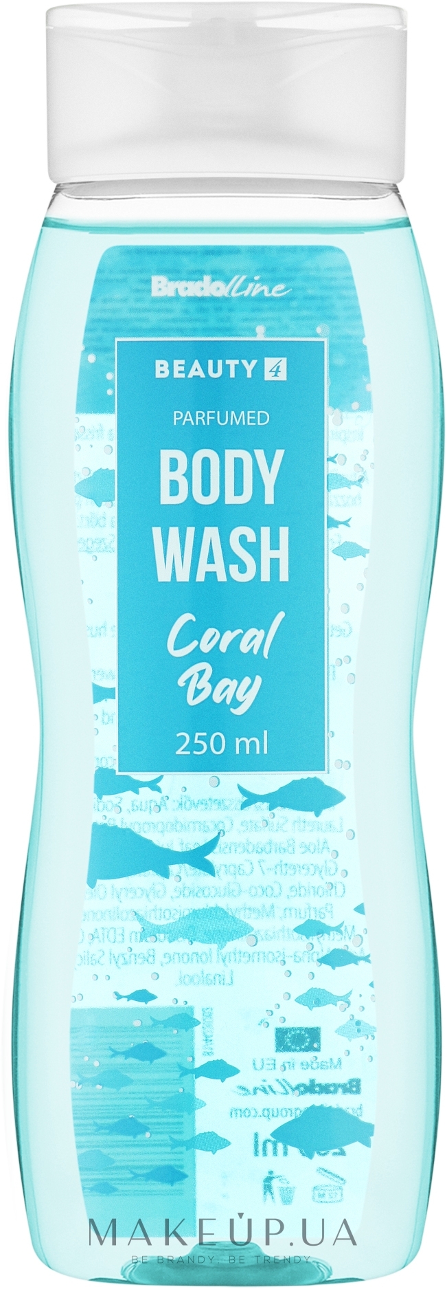 Гель для душа "Coral Bay" - Bradoline Beauty 4 Body Wash — фото 250ml